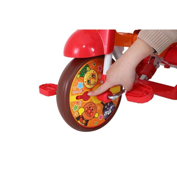 送料無料 アンパンマン 三輪車 折りたたみ アンパンマン