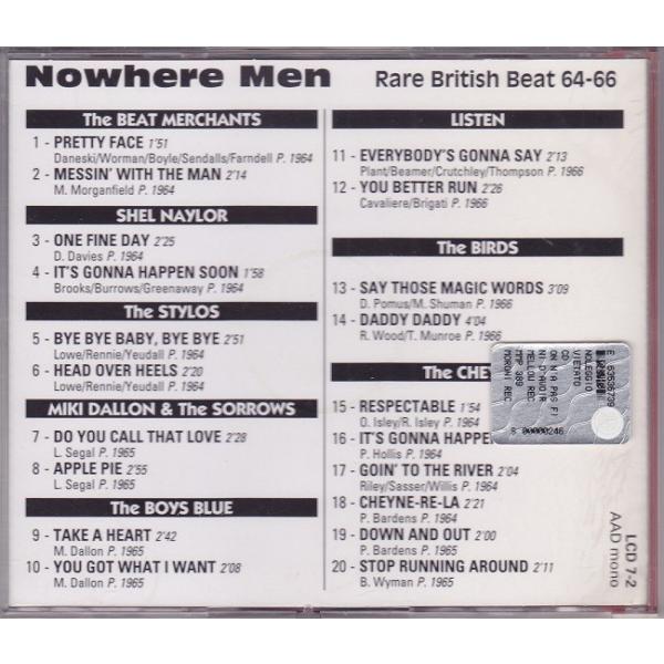 □新品□V.A./nowhere men : rare British Beat '64-'66(CD) /【Buyee】