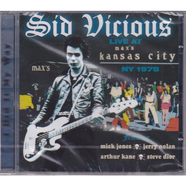 □新品□Sid Vicious シド・ヴィシャス/live at Max's Kansas City(CD 