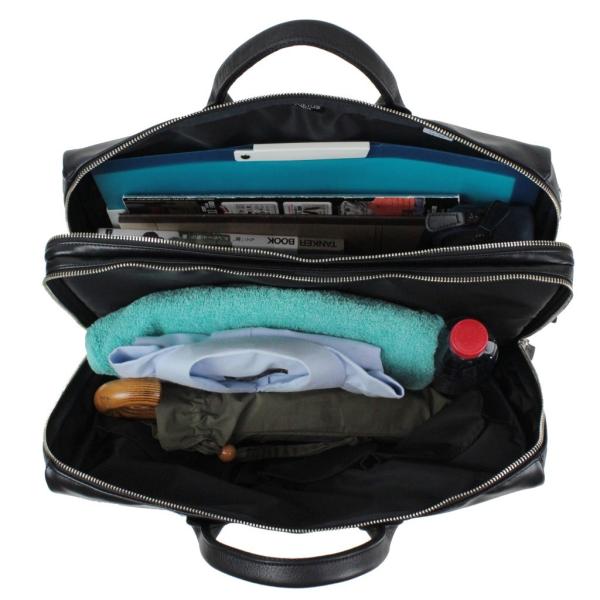 PORTER 190-02021 BASE 2WAY TOTE BAG L / ポーター 吉田カバン 牛キップ 2WAY ショルダーバッグ 肩掛け ワンショルダーバッグ ブラック 黒 トートバッグ メンズ | BRANDING ポーター リアルシリーズ 2way