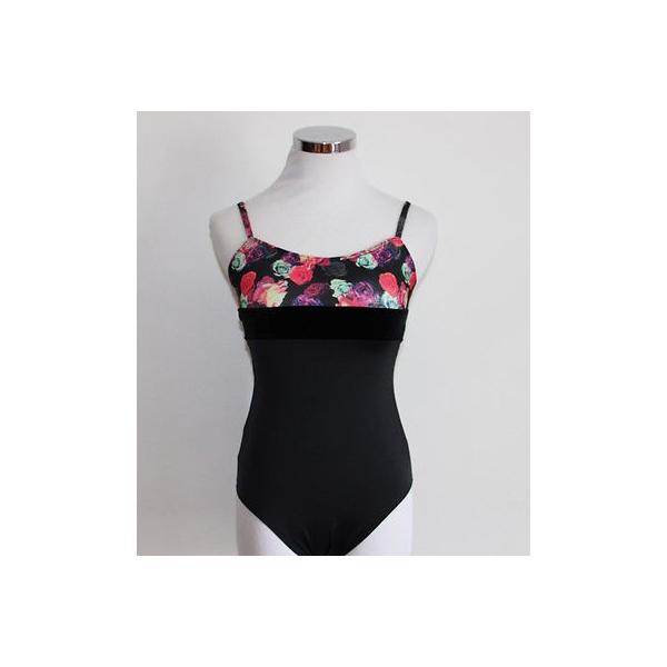 otonorito オトノリト バレエ レオタード 花柄 黒 Mサイズ otonorito オトノリト バレエ レオタード 花柄 黒 Mサイズ