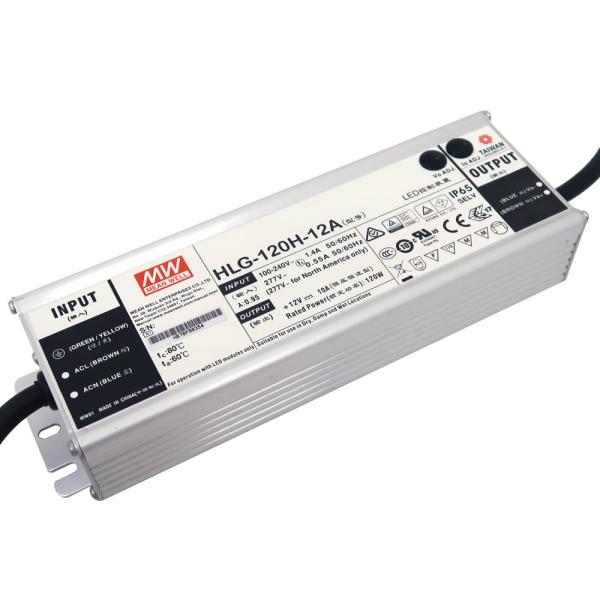 コンバーター 100v→12v変換 ACアダプター 防水 耐水 10A 120w 作業灯