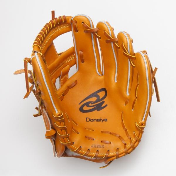 平裏刺繍・ラベル交換1円 ドナイヤ 硬式 内野手用 グローブ