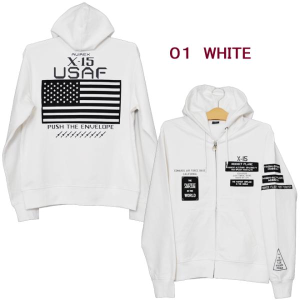 AVIREX アビレックス アヴィレックス 6183494 長袖 ジップアップ