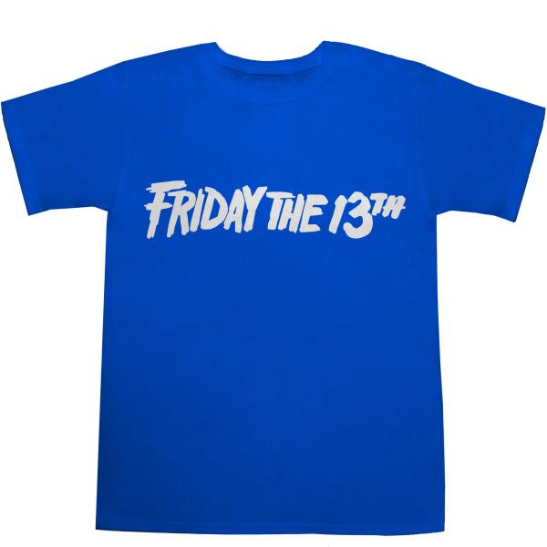 １３日の金曜日ＴシャツFRIDAY THE 13TH T-shirts【映画】【ロゴ