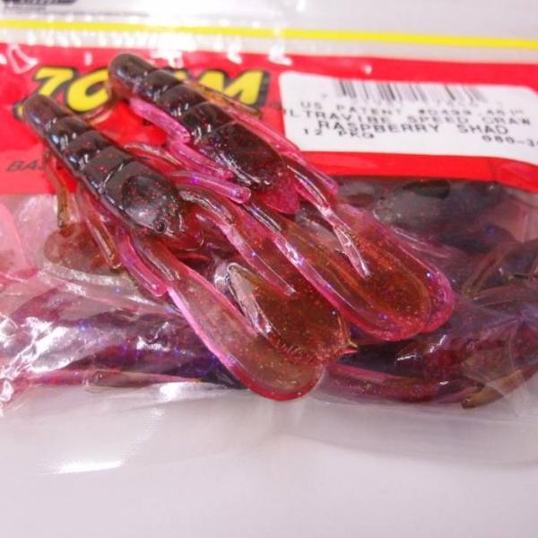 ZBCズームワーム ウルトラバイブ スピードクロー ＃080-365 RASPBERRY