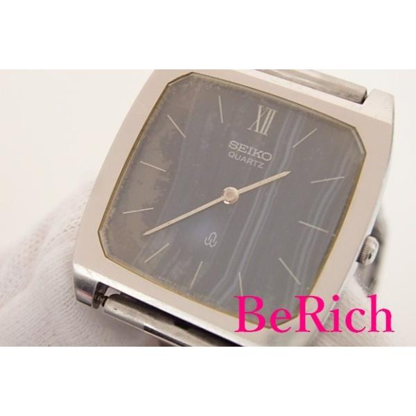 セイコー SEIKO メンズ 腕時計 6020-5280 スクエア ネイビー 紺