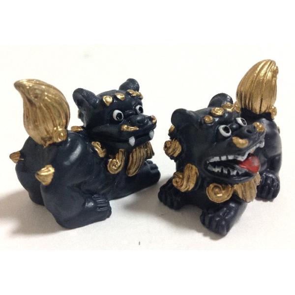 シーサー置物 ミニ伏せシーサー ペアーシーサー 小さな 魔除け