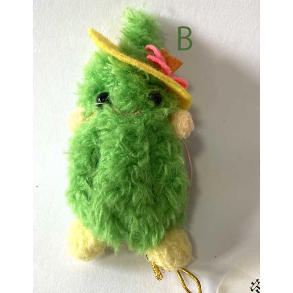 ゴーヤぬいぐるみ 携帯クリーナーにもなる 沖縄ストラップ /【Buyee