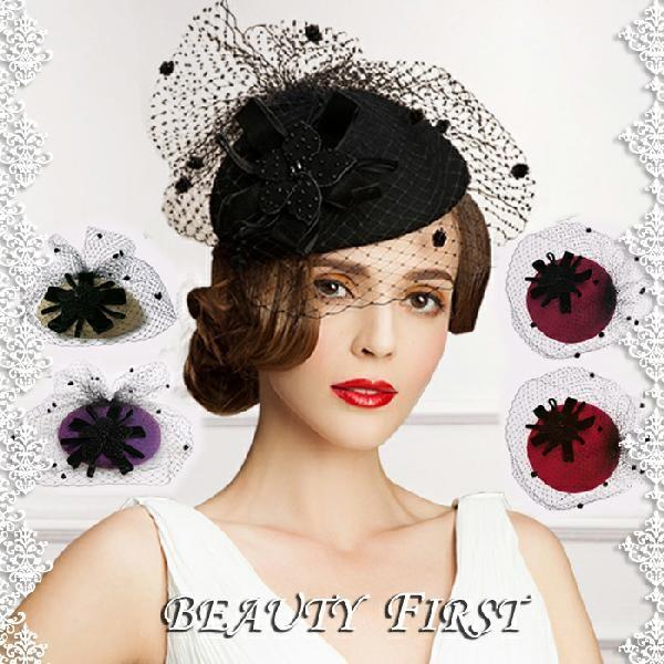 銀座ボーグ ハット チュールレース帽子 ベッドドレス ヘッドドレス