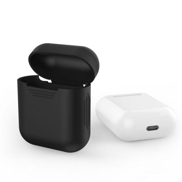 AirPods ケース カバー シリコン エアーポッズ エアーポッド ホワイト ...