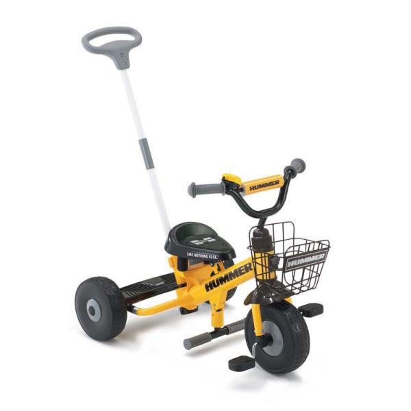 子供用自転車 車体 三輪車 HUMMER TRYCYCLE カジキリ手押し棒付 /【Buyee】