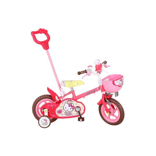 ハローキティ 12インチ 幼児用自転車 子ども用自転車 かじきり自転車