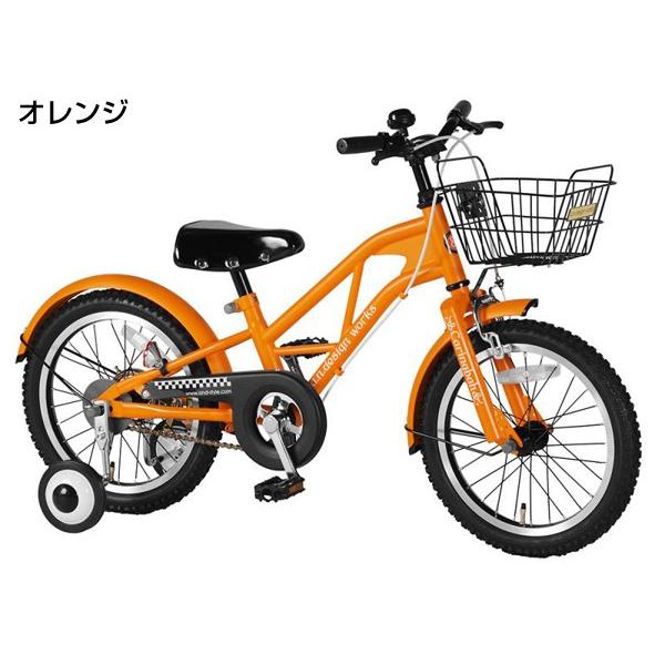 PRIDE 子供用自転車 18インチ ブラック/オレンジ PRIDE 子供用自転車 18インチ ブラック/オレンジ - メルカリ