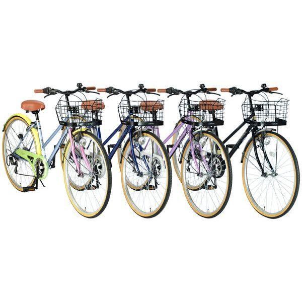 シティサイクル 自転車 26インチ シマノ6段変速 選べる7色 色がいい