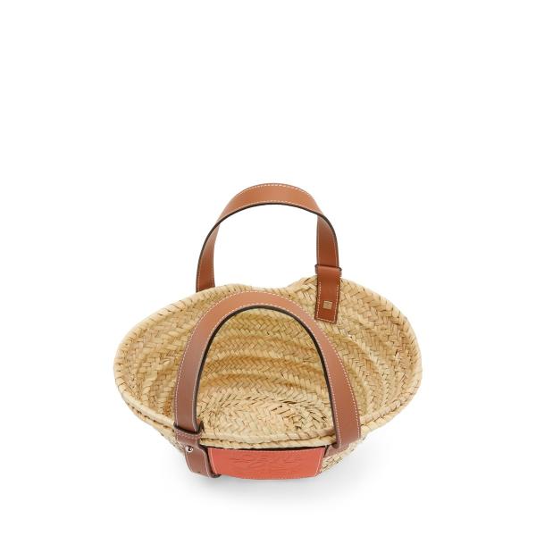 新品 ロエベ かごバッグ バスケット オレンジ マドリード本店