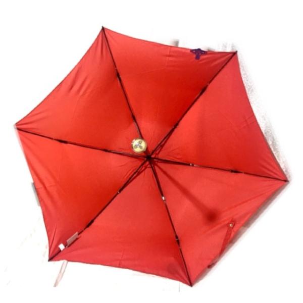 新品 ヴィヴィアンウエストウッド 折りたたみ傘 晴雨兼用 赤