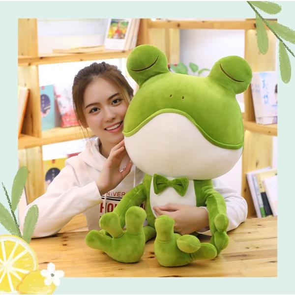 ぬいぐるみかえるカエル特大frog 抱き枕クリスマス彼女彼氏記念日お