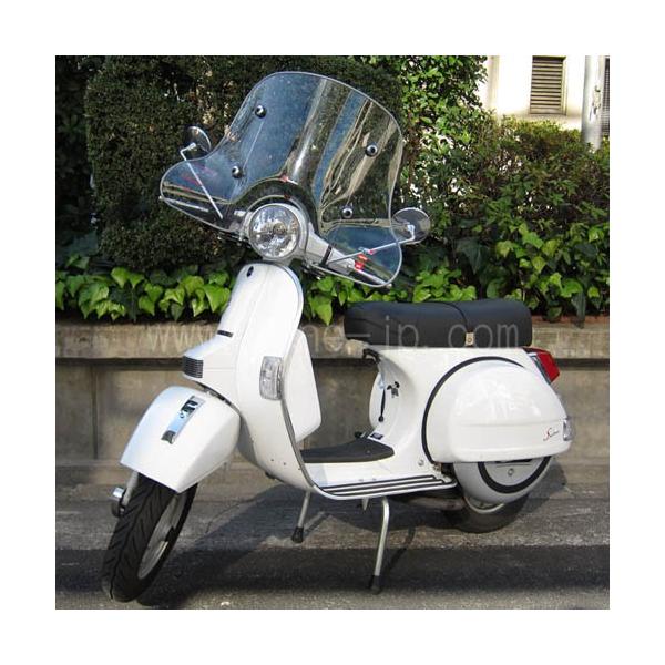 FACO フライスクリーン ミドル/クリア Vespa P/PX, LML /【Buyee