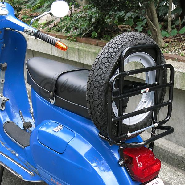 Vespa　V50S　純正　スペアタイヤホルダー スペアタイヤホルダー 中古 100 量 ベスパビンテージ50