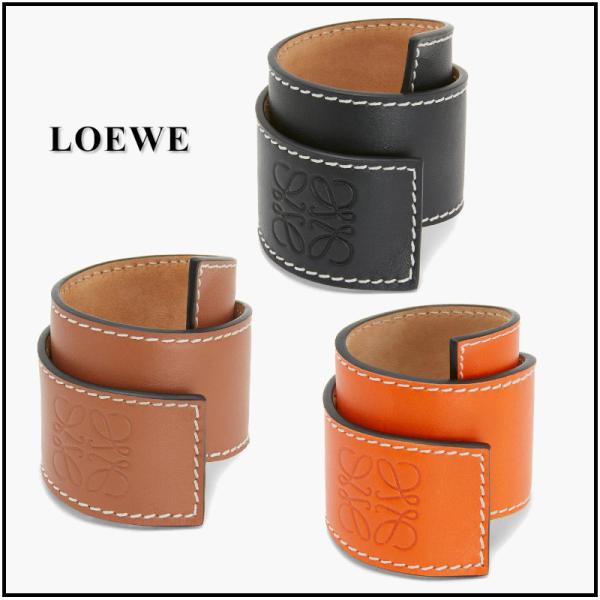 LOEWE ロエベ スラップ ブレスレット スモール レザーブレスレット