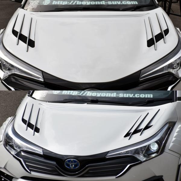 BEYOND C-HR(NGX50・ZYX10) 16.12〜 エアロボンネット[カーボン＋ 