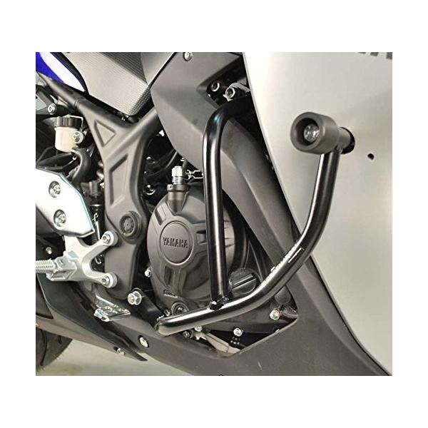 ヤマハ YZF-R25 2015-2018 YZF-R3 2015-2018 クラッシュバー エンジンガード CRAZY IRON  [輸入代行/メーカー直送] /【Buyee】