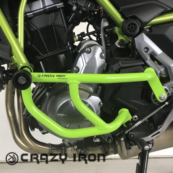 Z900【2017〜2021】エンジンガード「crazy iron」 （Z900 2020