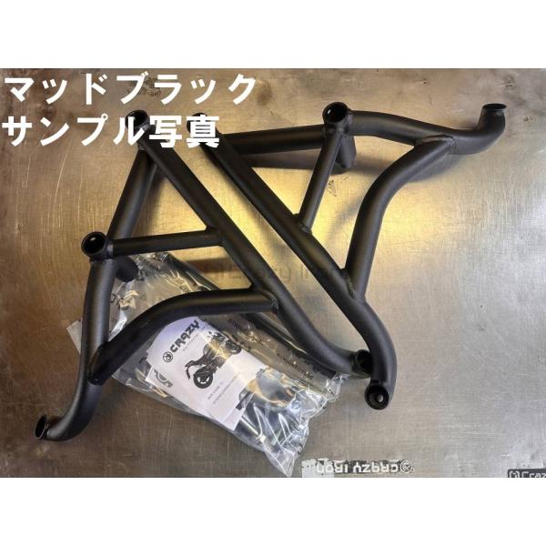 エンジンガード Z250 Z300 クラッシュバー スタントケージ カワサキ engine guard CRAZY IRON  [輸入代行/メーカー直送] /【Buyee】