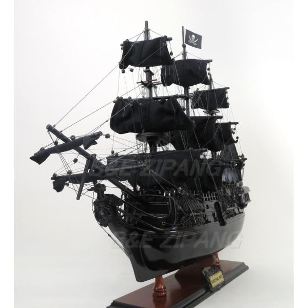 帆船模型 完成品 木製 カリビアン パイレーツ ブラックパール Black