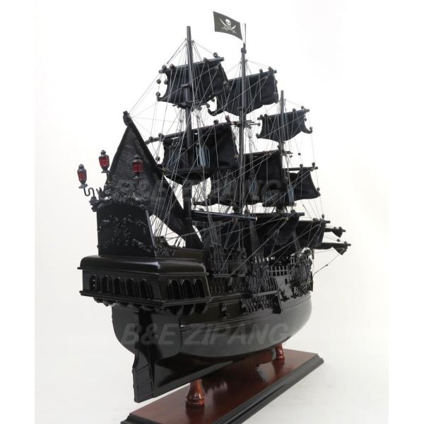 帆船模型 完成品 木製 カリビアン パイレーツ ブラックパール Black