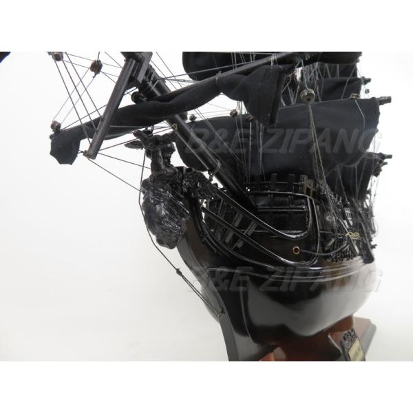 帆船模型 完成品 木製 カリビアン パイレーツ ブラックパール Black