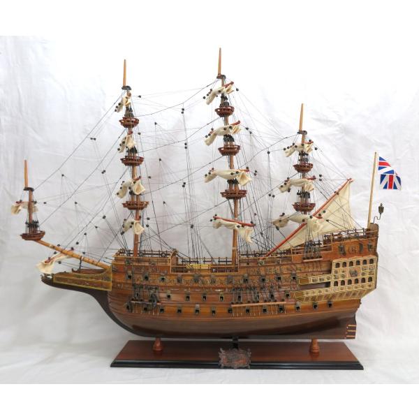 帆船模型 完成品 木製 35インチ ソブリン オブ ザ シーズ HMS ...