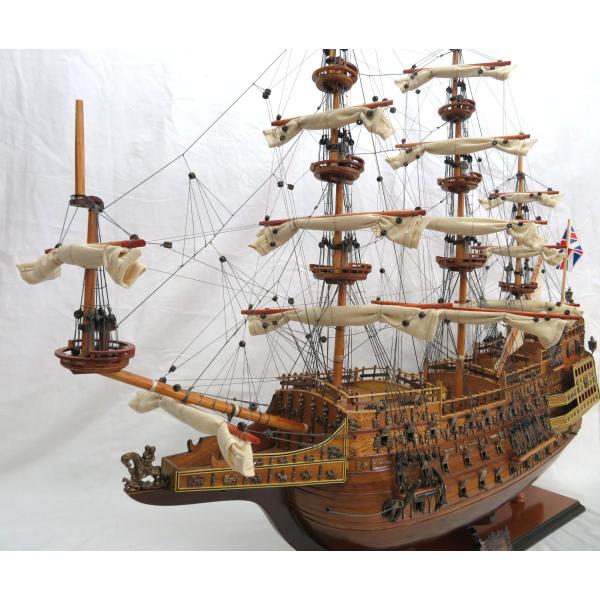 帆船模型 完成品 木製 35インチ ソブリン オブ ザ シーズ HMS 