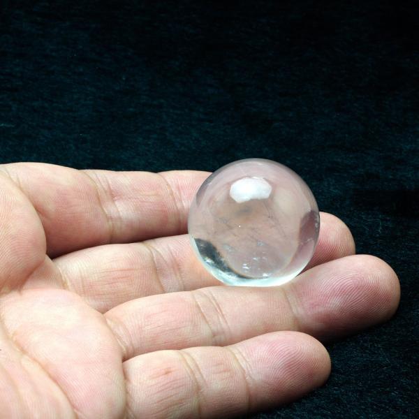 クレパスキュラークォーツ 丸玉 27mm 貴重な エンジェルラダー