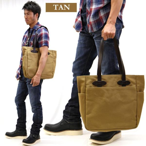 トートバッグ メンズ FILSON(フィルソン) TOTE BAG WITHOUT ZIPPER 鞄