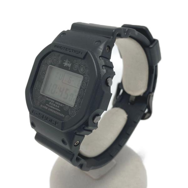 CASIO カシオ G-SHOCK×STUSSY コラボ 25周年記念 DW-5000ST-1JR