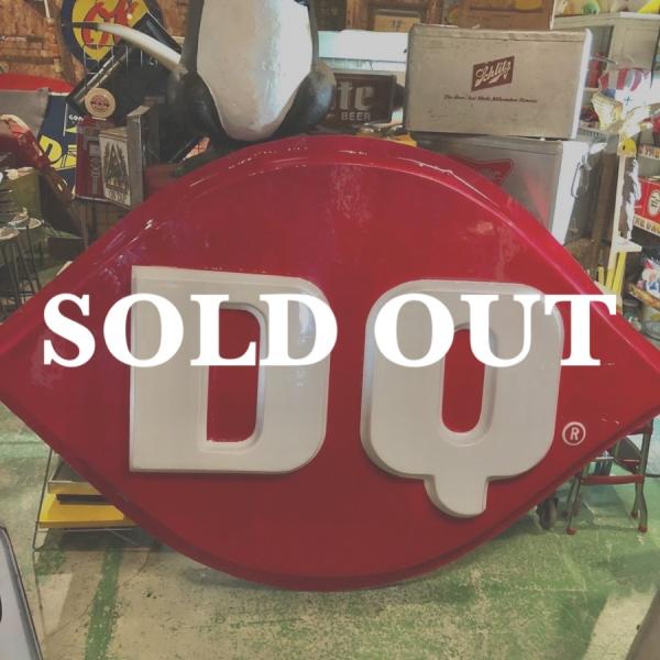 Dairy Queen デイリークイーン ヴィンテージ 大型店舗看板 /【Buyee