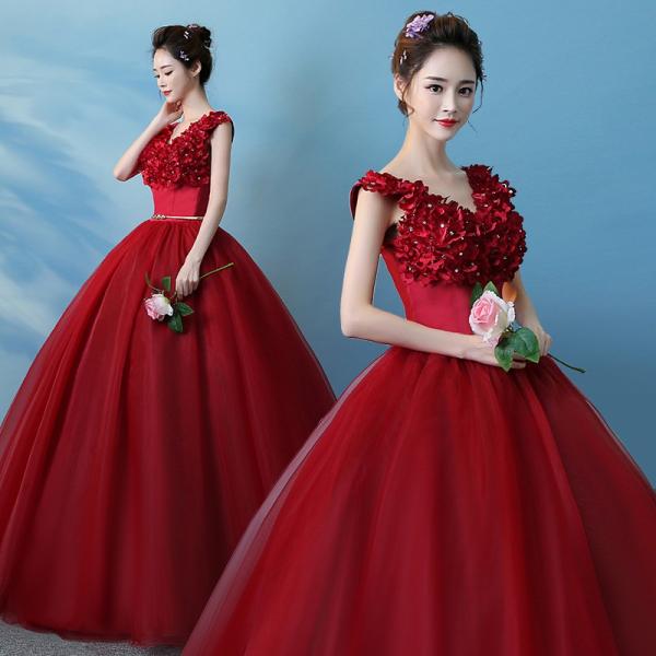 Club factory red outlet gown