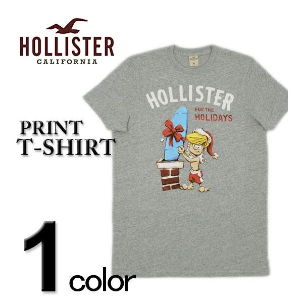 取り寄せ]大きいサイズ メンズ HOLLISTER ホリスター キャラクター T