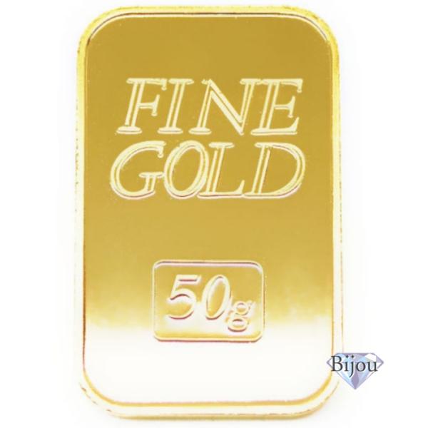 純金 インゴット 24金 田中貴金属 50g 流通品 K24 ゴールド バー 保証