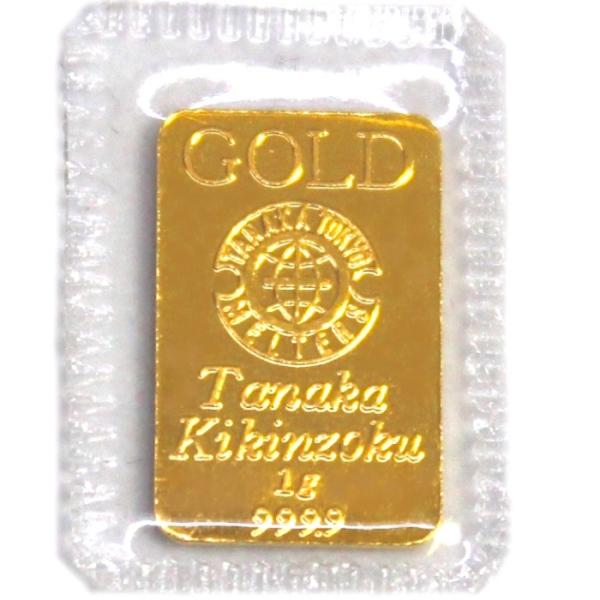 純金 インゴット 24金 田中貴金属 1g (ラミネート未開封) K24 純金 TANAKA INGOT /【Buyee】