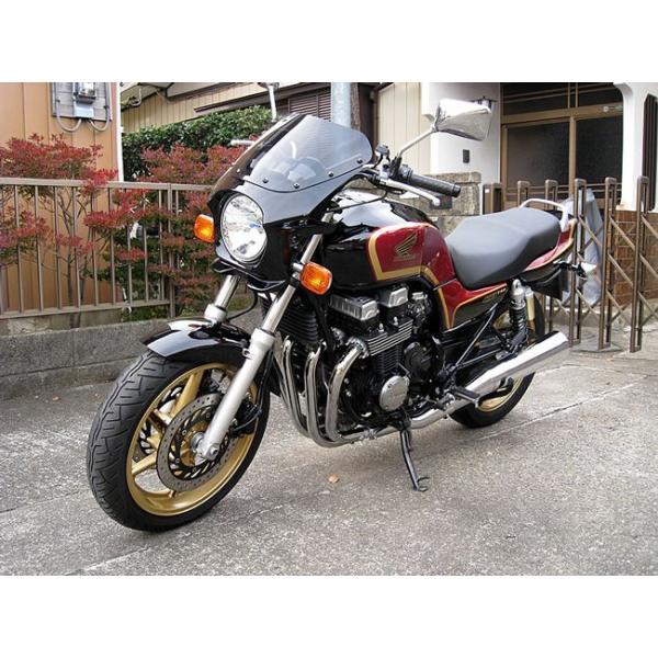 CB1300SF CB400SF 汎用ビキニカウル DS-01タイプAERO グラファイトブラック 風防 カスタムパーツ /【Buyee】