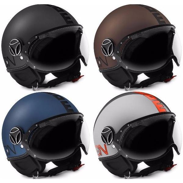 MomoDesign FGTR Evo 2206　モノ ブラック マット（新品） MomoDesign FGTR EVO Mono ジェットヘルメット マットブラック