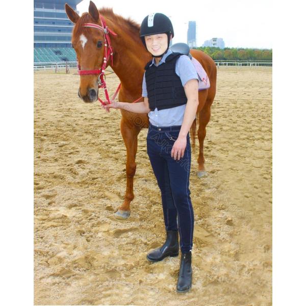 乗馬用パンツデニム尻皮乗馬キュロット乗馬ズボン馬術乗馬ズボン