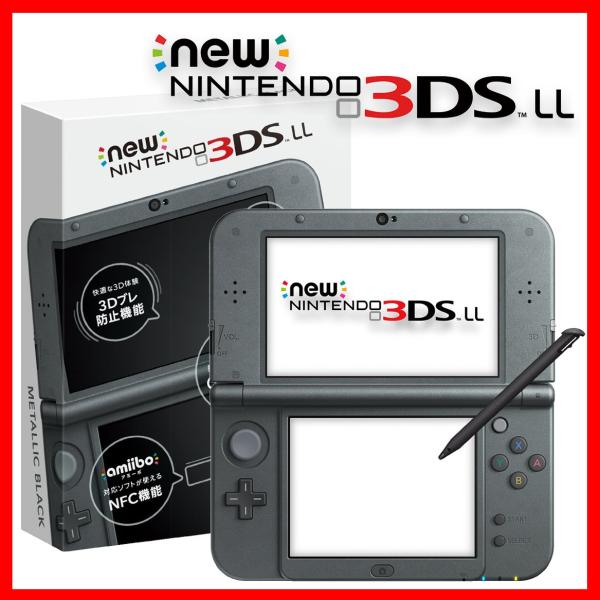 Newニンテンドー3DSLL（メタリックブラック） New3DSLL本体 新品  