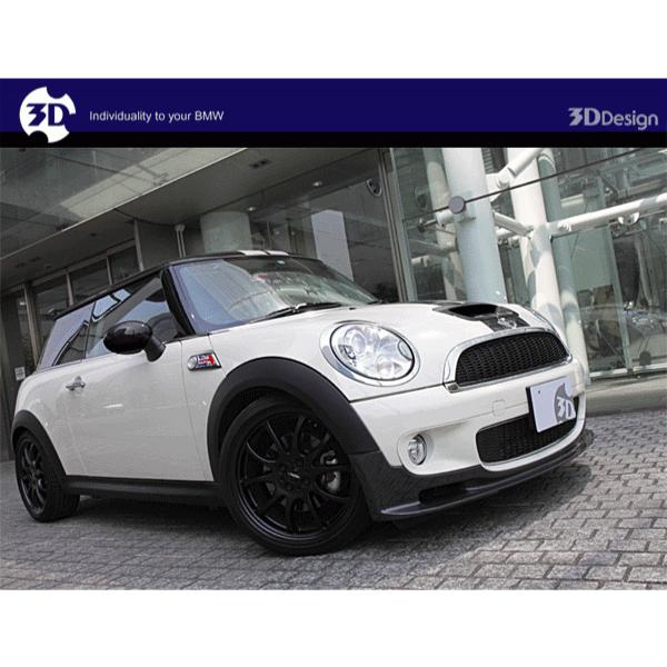 3D Design MINI R55/R56 Cooper S フロントリップスポイラー カーボン