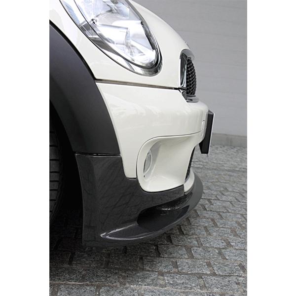 ミニR55.R56フロントリップスポイラー 3D Design MINI R55/R56 Cooper S フロントリップスポイラー カーボン