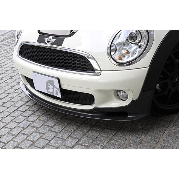 3D Design MINI R55/R56 Cooper S フロントリップスポイラー カーボン