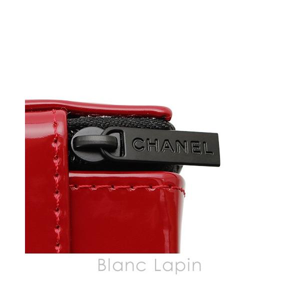 汚れ有】シャネルCHANEL ポーチ レッド - メルカリ